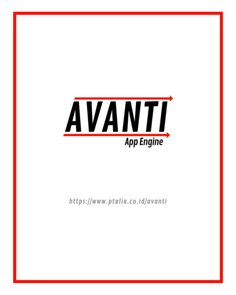 avanti ERP app engine